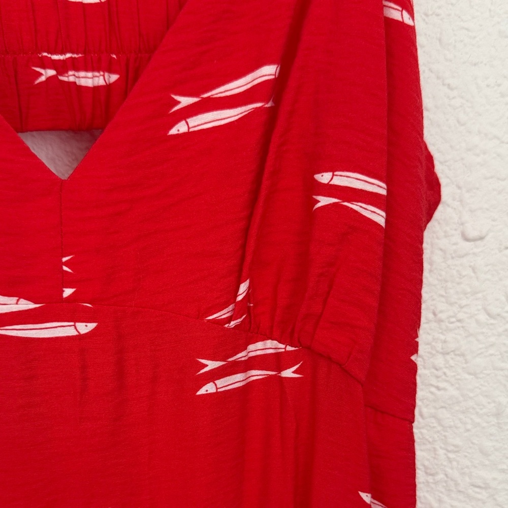 a new day Red Patterned Maxi Dress - Picture 3 of 4